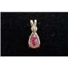 Image 2 : Ruby Inlay Pendant