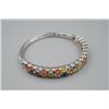 Image 2 : Multi Gemstones Inlay Bracelet