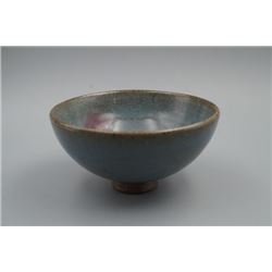 A "Jun" Kiln Leopard-Glazed Small Bowl.