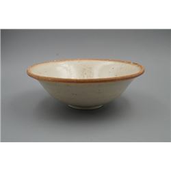 A White-Glazed "Fu" Bowl.