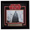 Image 1 : Dave Prowse Signed "Star Wars" 16x17 Custom Framed Photo Display Inscribed "Darth Vader" Steiner COA