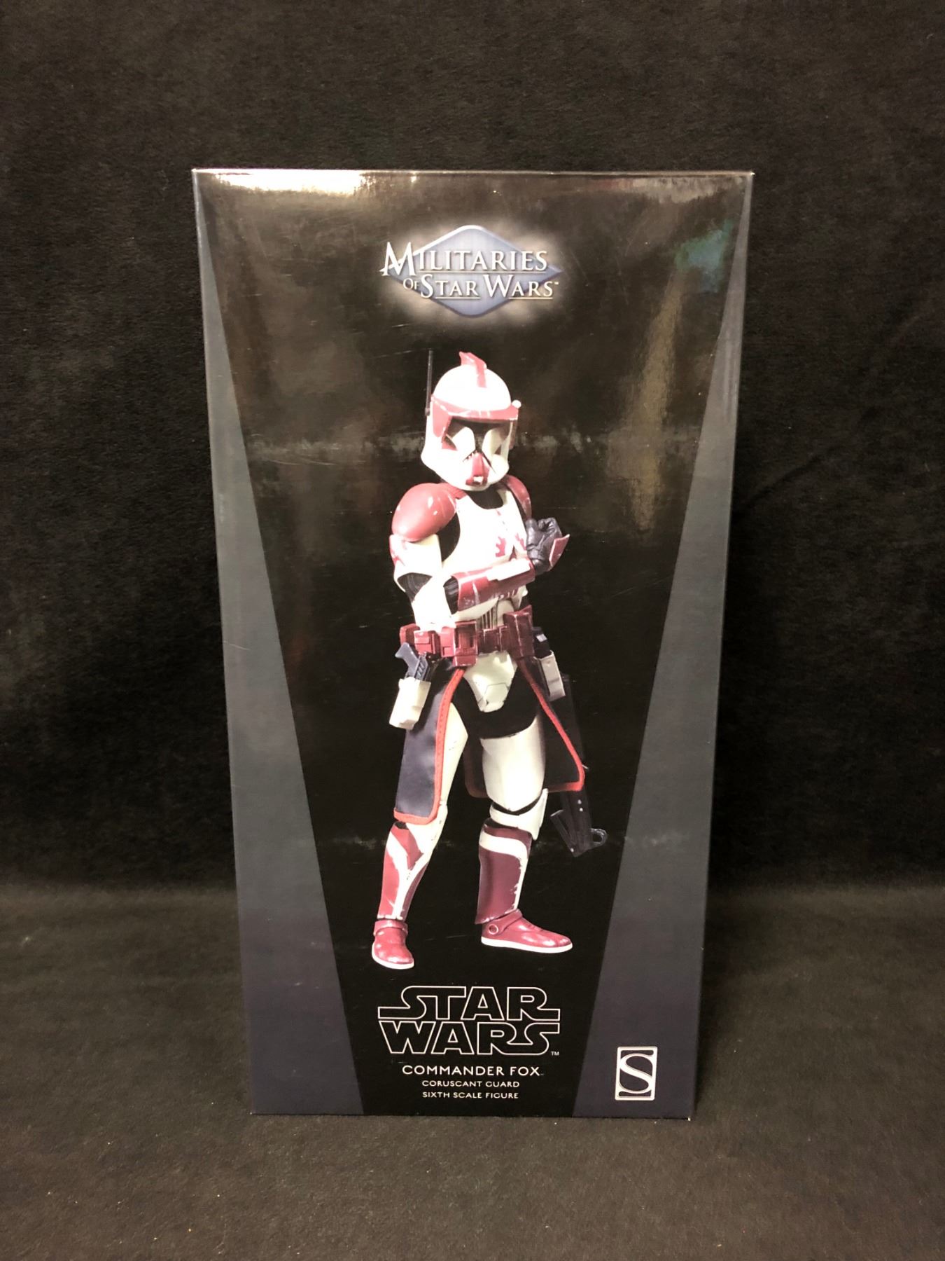 Commander Fox Guard SIDESHOW STAR WARS COMMANDER FOX CORUSCANT GUARD 1/6 ACTION FIGURE