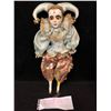 Image 1 : VINTAGE "JESTER" PORCELAIN DOLL (VICTORIA IMPEX CORP.) **RARE**