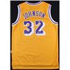 Image 1 : Magic Johnson Signed Lakers Jersey (PSA COA)