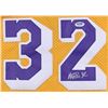 Image 2 : Magic Johnson Signed Lakers Jersey (PSA COA)