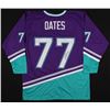 Image 1 : Adam Oates Signed Ducks Jersey Inscribed "HOF 12" (JSA COA)