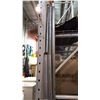 Image 2 : 5 LENGTHS OF GALVANIZED PIPE AND WOODEN 4FT LADDER
