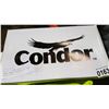 Image 2 : BOX OF 12 NEW CONDOR BLACK FRAME AMBER GOGGLES WITH STRAP RETAIL $170