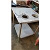 Image 1 : NEW 34 X 34 STAINLESS STEEL PREP TABLE