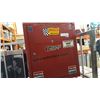 Image 1 : RED METAL TOOL CABINET