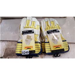 6 PAIRS OF NEW CONDOR WORK GLOVES SIZE LARGE