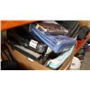Image 2 : BOX LOT OF NEW SHEETS AND CURTAINS AND PILLOW CASES