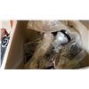 Image 2 : PAINTBALL MASKS AND BOX OF VARIOUS ELECTRICAL AND LIGHTING