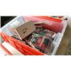 Image 1 : TOTE OF NEW CROSSBOW PARTS AND REPLACEMENT BLADES