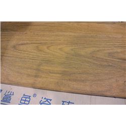 NEW 8X24 LIGHT WOOD GRAIN TEXTURED PORCELAIN TILES, RETAIL $5 SQFT 11 TILES PER BOX, 14.3 SQFT