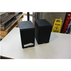 AS NEW PAIR OF KLIPSCH B-10 BOOKSHELF SPEAKERS RETAIL $299, TETSED