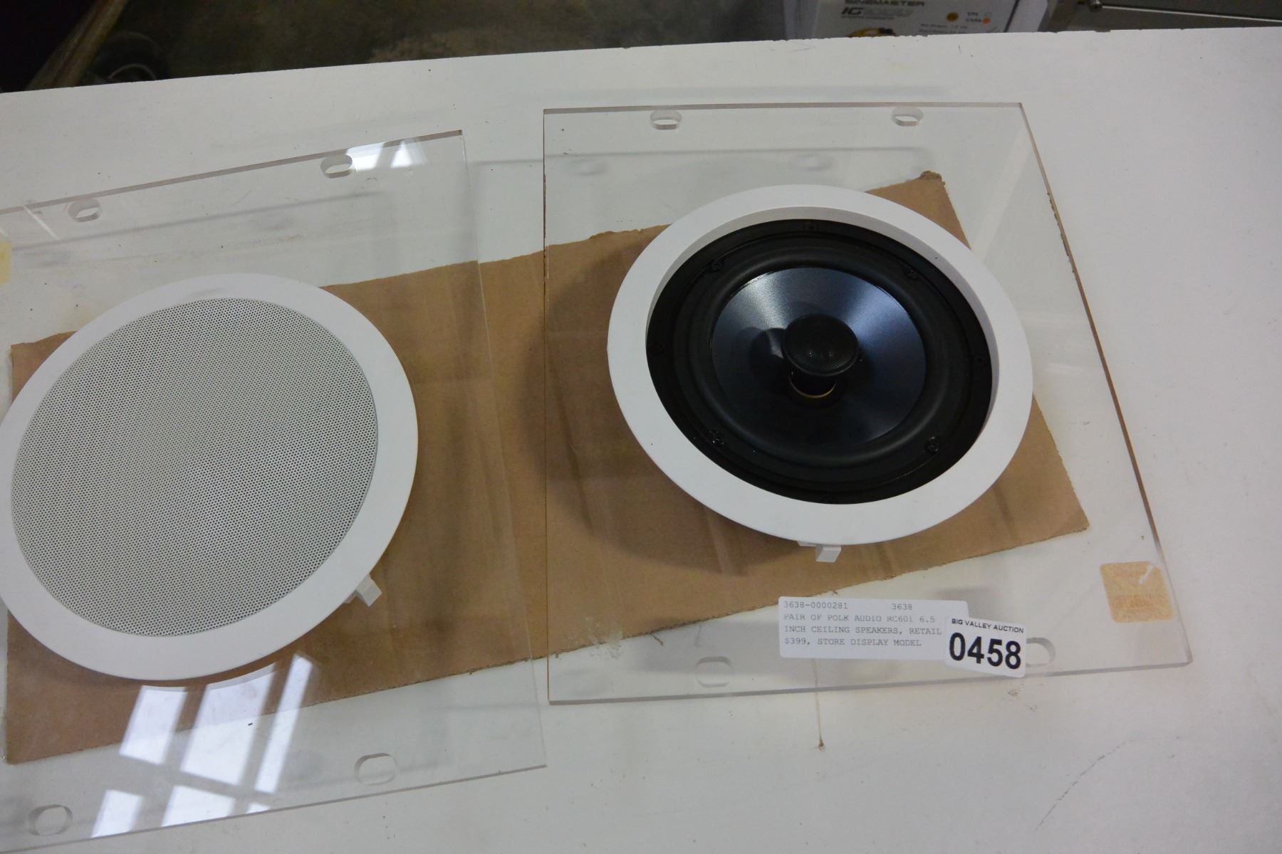 Pair Of Polk Audio Rc60i 6 5 Inch Ceiling Speakers Retail 399 Store Display Model