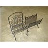 Image 2 : TWO METAL MAGAZINE RACKS