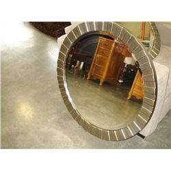 ROUND BEVELLED WALL MIRROR