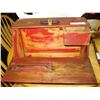 Image 2 : HAND MADE WOOD TOOL BOX