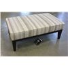 Image 2 : NEW ASHLEY SIGNATURE ULPHOSTERED WIDE OTTOMAN RETAIL $799