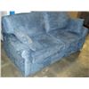 Image 2 : BLUE UPOLSTERED SOFA BED