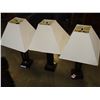 Image 1 : THREE MODERN TABLE LAMPS