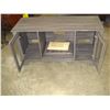 Image 2 : MODERN GREY GLASS DOOR ENTERTAINMENT STAND