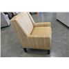 Image 2 : STRIPED ACCENT CHAIR