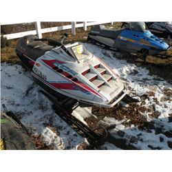 1994 Polaris XCR 440 -FOR PARTS, motor will run SN#-2217673
