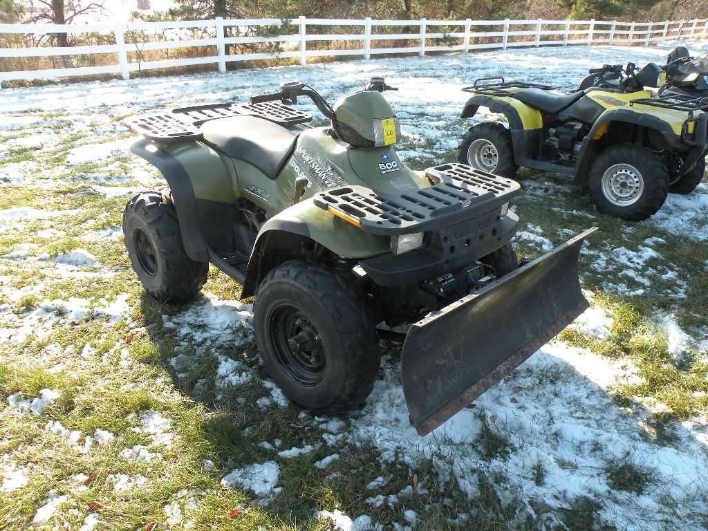 2001 Polaris Sportsman 500 w/plow SN4XACH50A21C594531