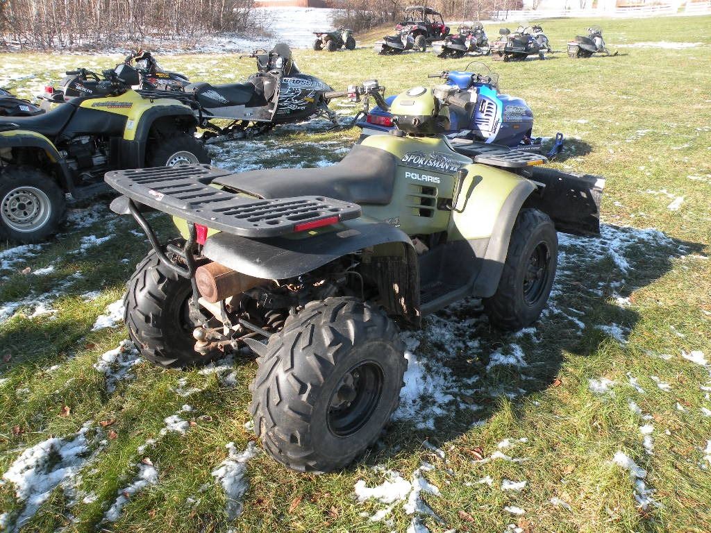 2001 Polaris Sportsman 500 w/plow SN4XACH50A21C594531