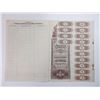 Image 2 : Union Pacific Railroad Co., 1897 $500 Gold Coupon Bond Rarity.