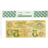Image 2 : Farmers Bank of New Jersey, 1861 Issued Obsolete Banknote.