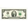 Image 2 : U.S. Federal Reserve Note, Series of 2003, $2, Fr.1937-A*, Boston, MA Branch, Low S/N A00000004*.