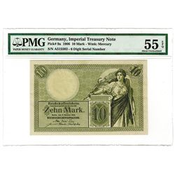 Germany, Imperial Treasury Note - Reichskassenschein 1906 Issued Banknote.