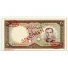 Image 2 : Bank Markazi Iran, SH1340 (1961) Specimen Banknote.