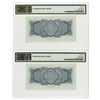 Image 2 : State Treasury Note, 1934, Issued Sequential Pair.