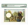 Image 2 : Banque Central Des Etats De L'Afrique De L'Ouest, ND (1959) Specimen Banknote.
