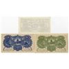 Image 2 : Farmers Bank of China, 1943 High Grade Banknote Trio.
