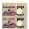 Image 2 : Banco de Angola, 1973 Uncut Progress Proof Pair.