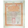 Image 1 : Chinese Imperial Government Kaiserlich Chinesische Staatsanleihi, 1898 Issued Bond