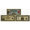 Image 1 : Philippine Islands & National Bank, 1906-1921, Trio of Issued Notes.