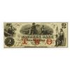 Image 1 : Waubeek Bank, 1857 Issued Obsolete Banknote.