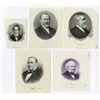 Image 1 : Proof Vignettes of Notable Gentleman by ABNC, CBNC and NBNC ca.1840-1880s.