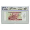 Image 1 : DuraNote Polymer Note, 100 Denomination Test Note with Security Devices Clear Maple Leaf.