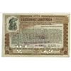 Image 1 : Baltimore and Ohio Railroad Co., 1901 Stock Certificate Signed by E.H. Harriman.
