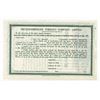 Image 2 : British-American Tobacco Co., 1920 Specimen Fractional Certificate.
