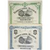 Image 1 : Ferrocarril Mineral de Chihuahua, 1899-1900 Pair of Issued Certificates