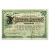 Image 1 : Submarine Monitor Co. of N.Y. 1885 Stock Certificate, Historic Early Military Submarine Manufacturer